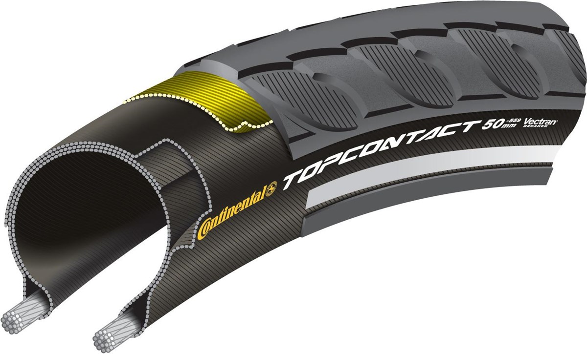 Continental Top Contact Reflective 26 inch MTB Folding Tyre product image