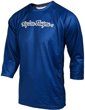 Troy Lee Designs Ruckus Solid 3/4 Three Quarter Sleeve Cycling Jersey