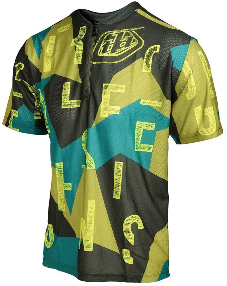 Troy Lee Designs Terrain Chop Block Short Sleeve Cycling Jersey product image
