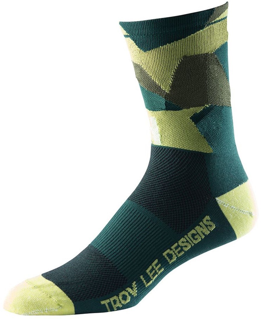 Troy Lee Designs Ace Chop Block Performance Crew Sock product image
