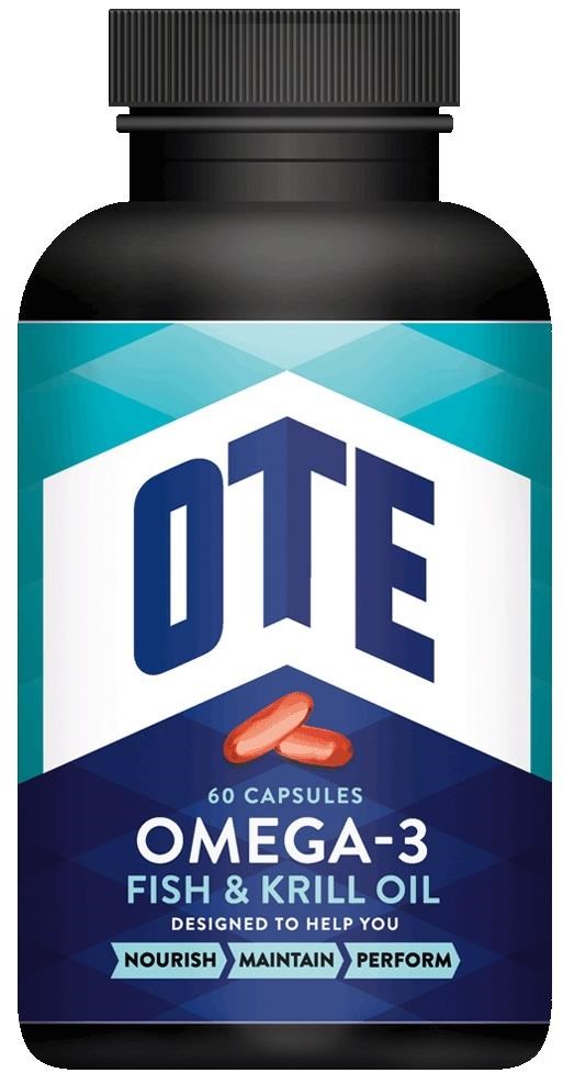 OTE Omega-3 Fish and Krill Oil 60 Tablets product image