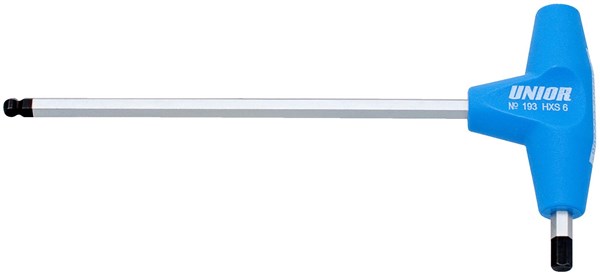Unior Ball End Hexagonal Screwdriver With T-Handle - 193HXS Unior Ball End Hexagonal Screwdriver With T-Handle - 193HXS