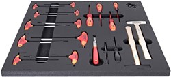 Unior Set Of Tools In Tray 1 For 2600D