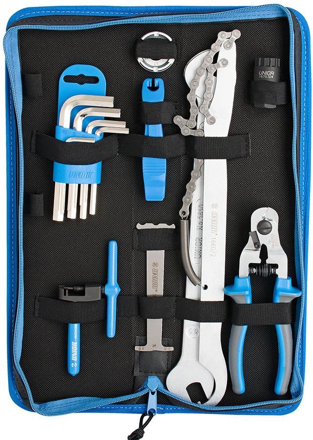 Unior Set Of Bike Tools 17 Pieces In Bag 1600A6 product image