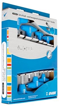 Unior Set Of Ball End Hexagonal Screwdrivers With T-Handle In Carton Box - 193HXSCS