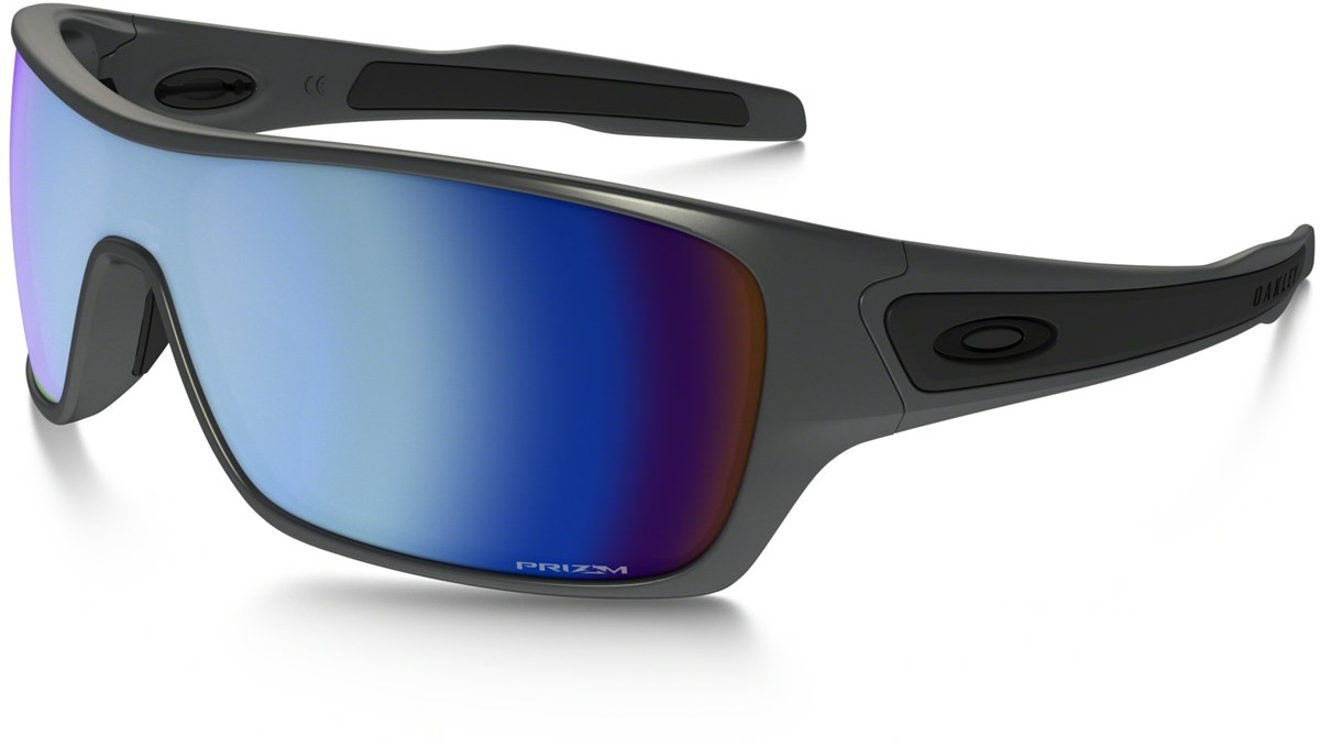Oakley Turbine Rotor Prizm Deep Water Polarized Steel Collection Sunglasses product image