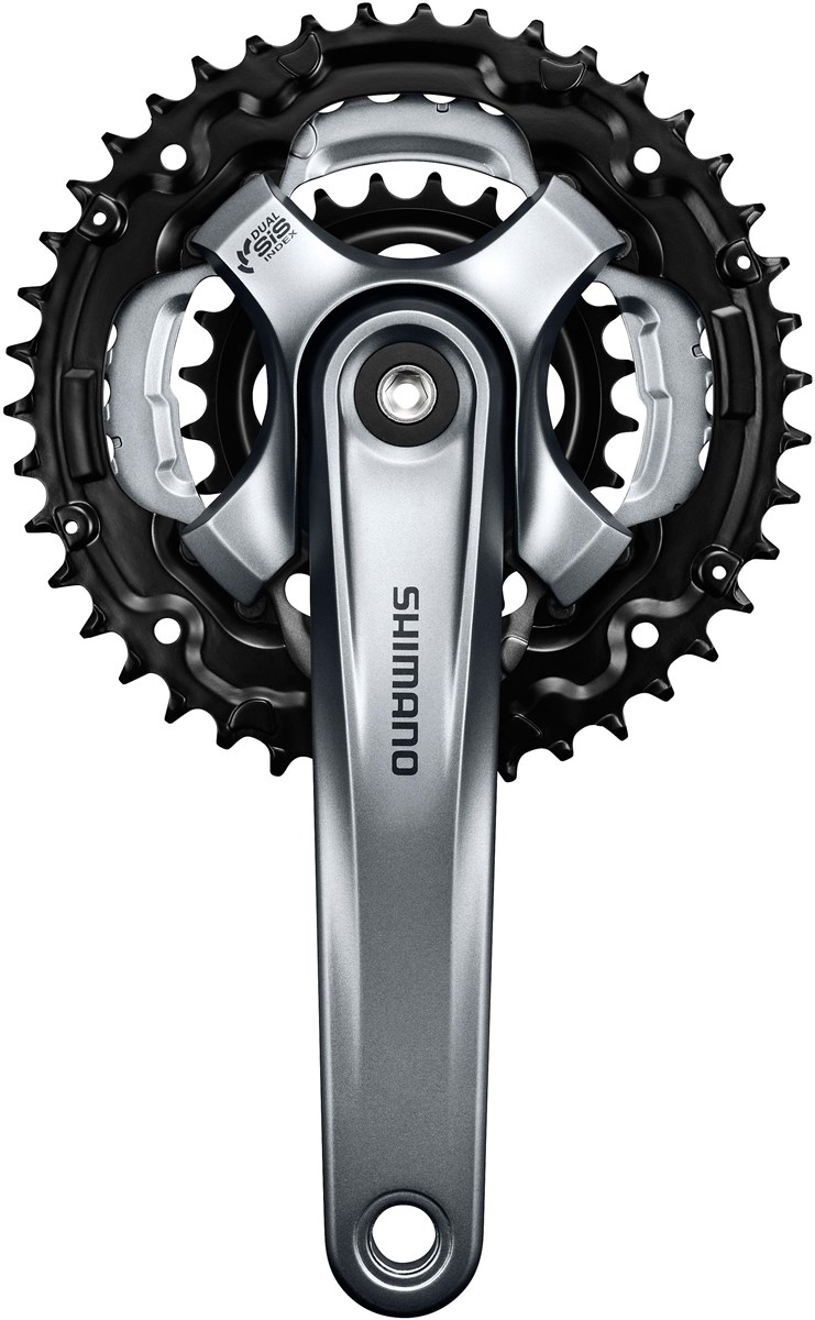 Shimano FC-TY701 Tourney Chainset 7/8spd, 48/38/28 Without Chainguard product image
