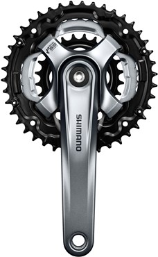 Shimano FC-TY701 Tourney Chainset 7/8spd, 48/38/28 Without Chainguard