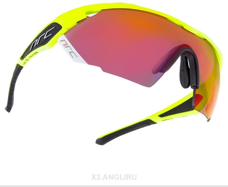 NRC X3 Cycling Glasses with Spare Clear Lenses Included product image
