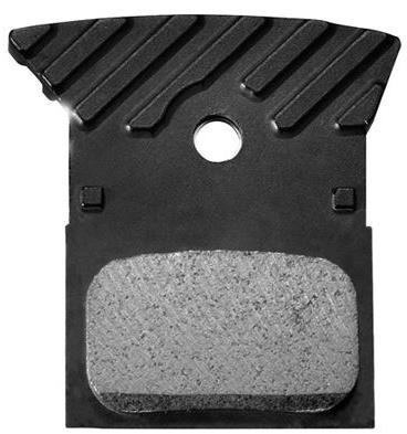 Shimano L02A Disc Brake Pads, Alloy Backed with Cooling Fins product image