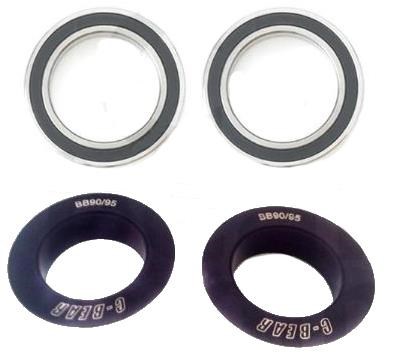 C-Bear Trek BB90-95 Ceramic bearing set for 24mm axle product image