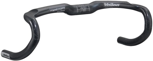 Vision Metron 4D Compact Di2 Carbon Road Handlebar - Black / 40cm / 31.8mm