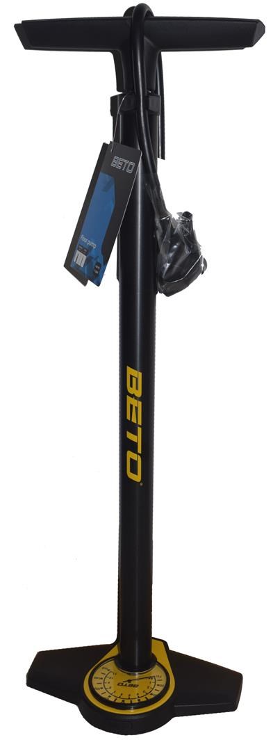 Beto Blaze Anodized Black Alloy Track Pump Limited Edition product image