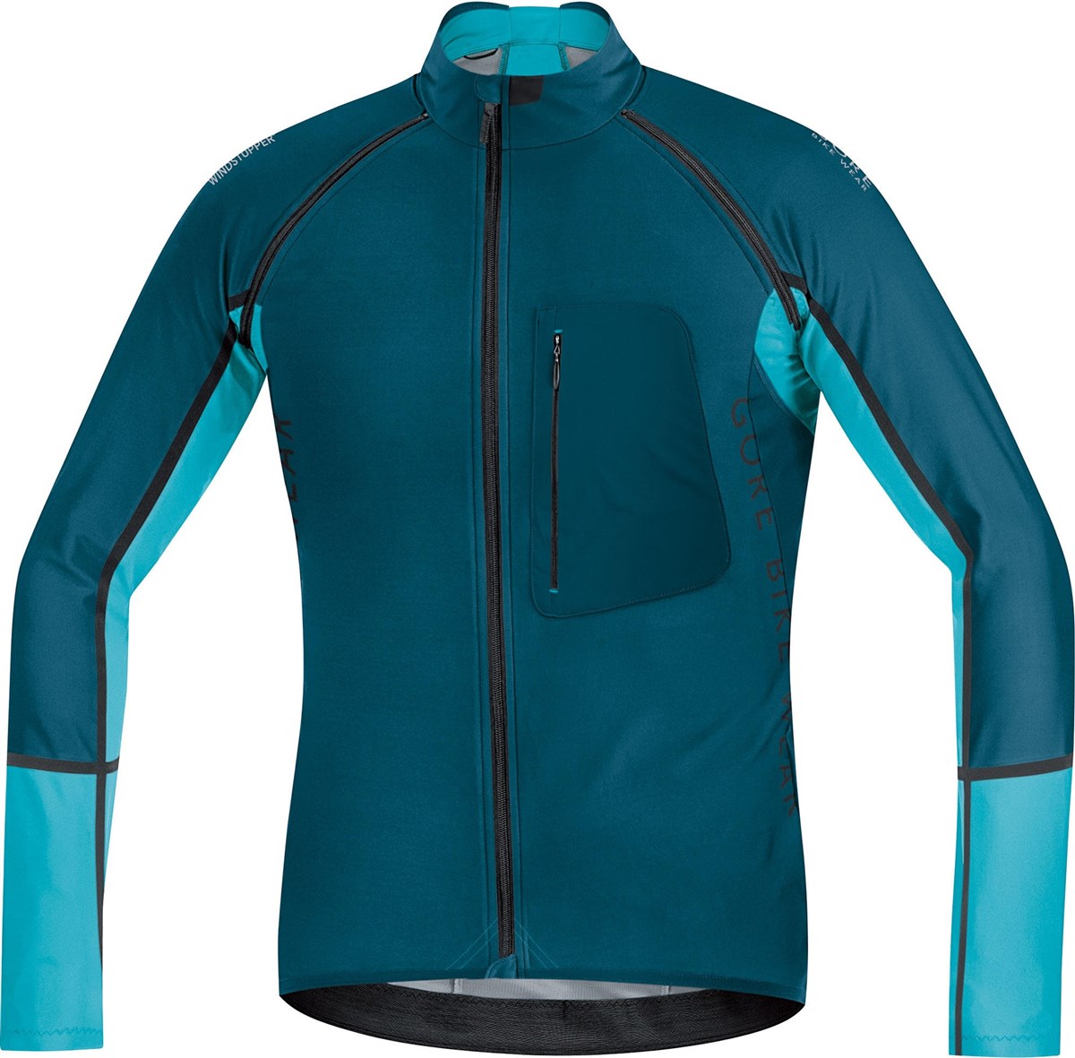 Gore Alp-X Pro Windstopper Soft Shell Zip-Off Long Sleeve Jersey AW17 product image