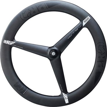 Pro 3K Carbon 3-Spoke Tubular Front Road Wheel Pro 3K Carbon 3-Spoke Tubular Front Road Wheel