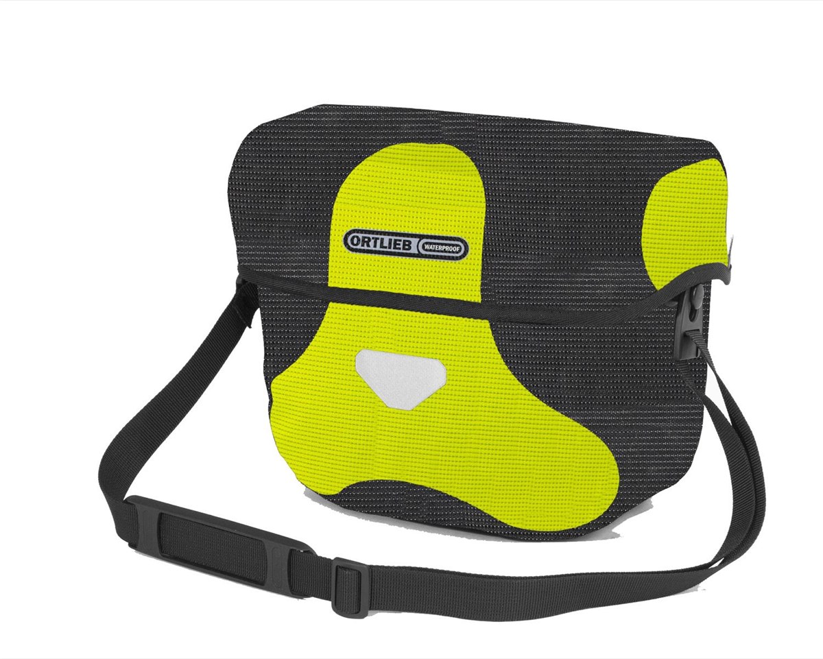 Ortlieb Ultimate 6 High Visibility Handlebar Bag With Magnetic Lid product image