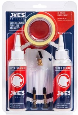 Joes No Flats Tubeless Ready Kit - Super Sealant