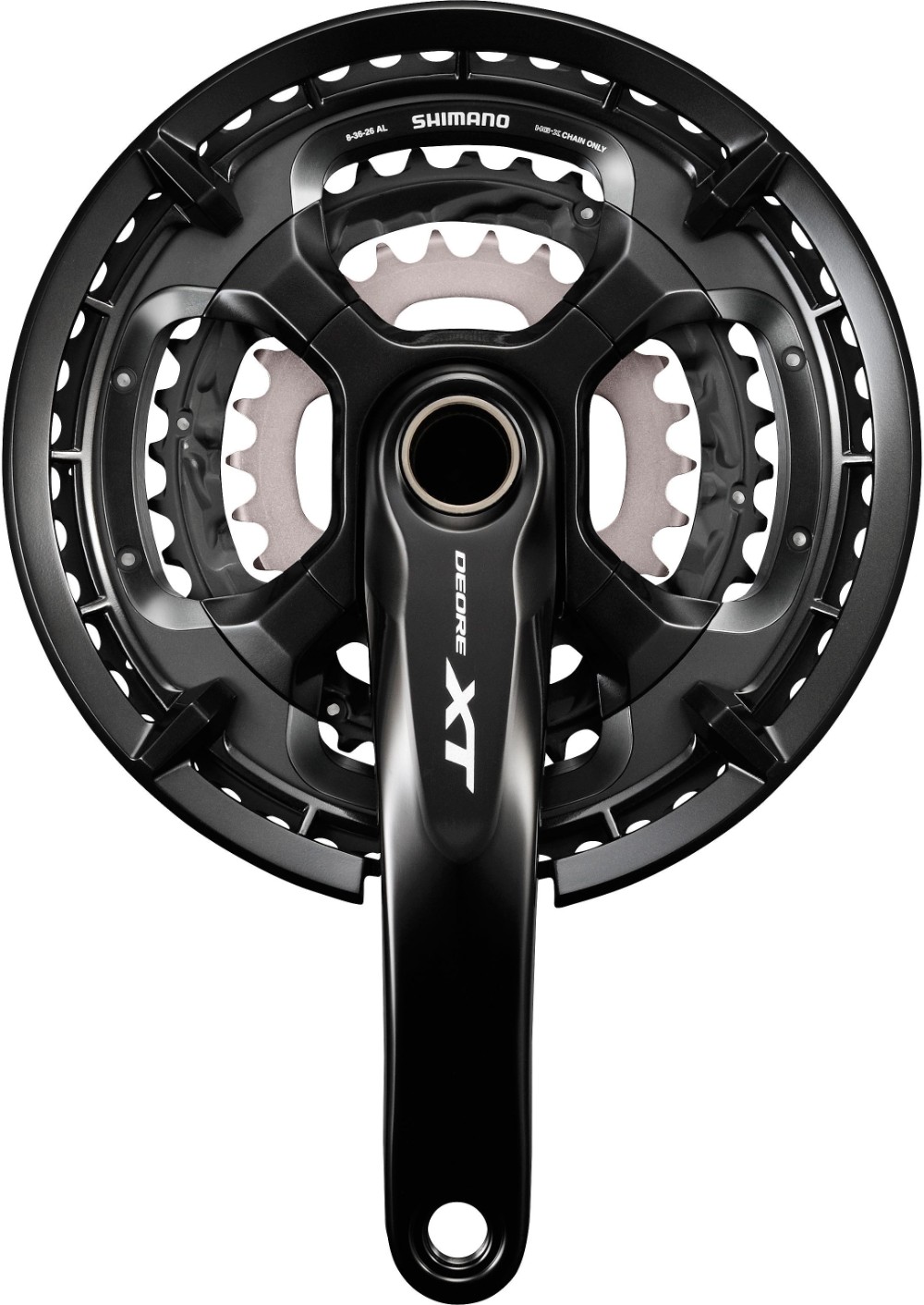 FC-T8000 Deore XT Triple Chainset 10-Speed image 0