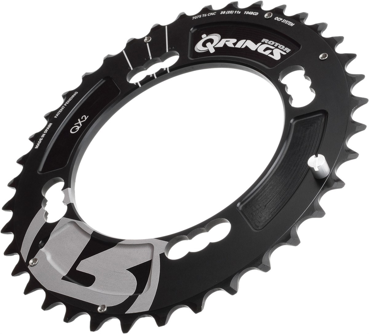Rotor QX2 BCD 104 Middle Chainring product image