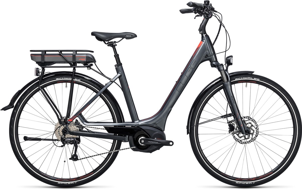 Cube Touring Hybrid Pro 500 Easy Entry - Nearly New - 50cm 2017 - Electric Hybrid Bike product image
