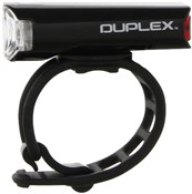 Product image for Cateye Duplex Front & Rear Helmet Battery Bike Light