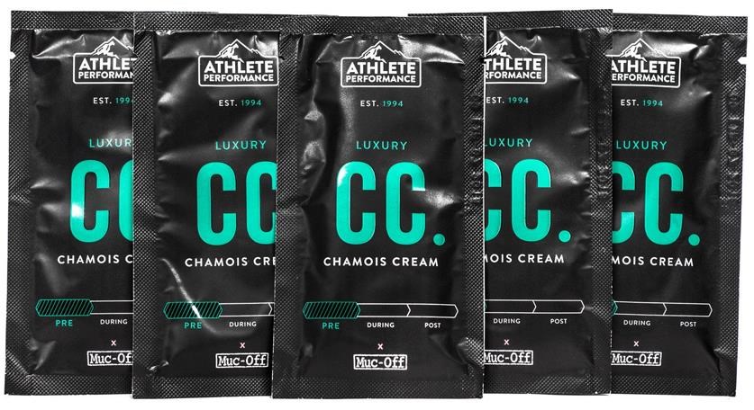 Muc-Off Athlete Performance Luxury Chamois Cream (5 Pack) product image