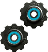 Tacx Jockey Wheels Sram Race Ceramic Ball Bearings (Si3N4) With Teflon Wheel