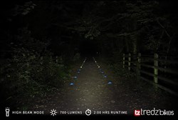 Smart Touch 700 - BL188WT USB Rechargeable Front Light