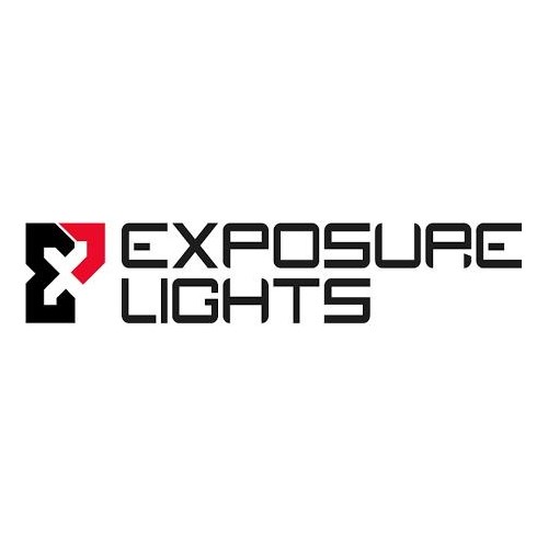 Exposure Six Pack Mk8 Rechargeable Front Light - With 35/31.8mm QR Bracket - 4500 Lumens