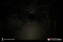 Exposure Axis Mk5 Rechargeable Front Light with TAP Technology - 1000 Lumens