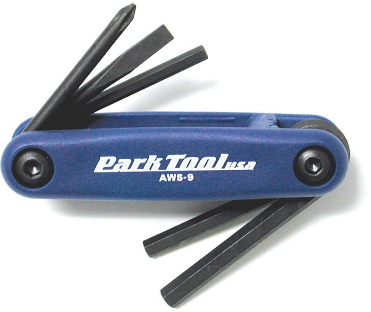 Park Tool AWS9C Fold-up Hex Wrench / Screwdriver Set product image