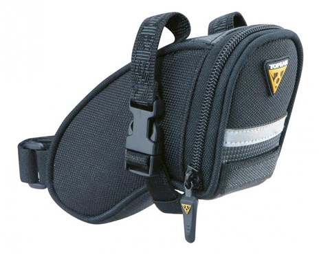 Tredz Limited TOPEAK Topeak Aero Wedge Saddle Bag With Straps - Small