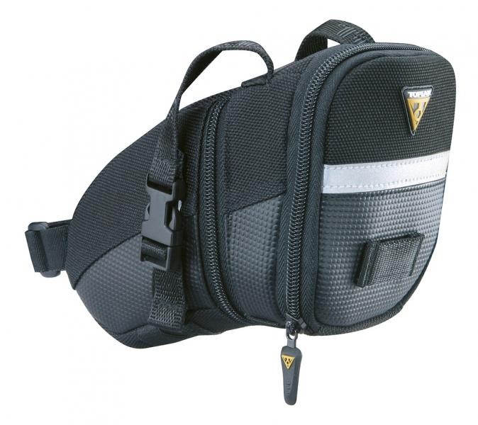 Aero Wedge Saddle Bag With Straps - Medium image 0