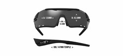 Tifosi Eyewear Davos Interchangeable Lens Cycling Sunglasses