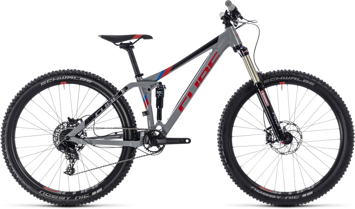 Cube Stereo 140 27.5" Youth Mountain Bike 2018 - Trail Full Suspension MTB product image