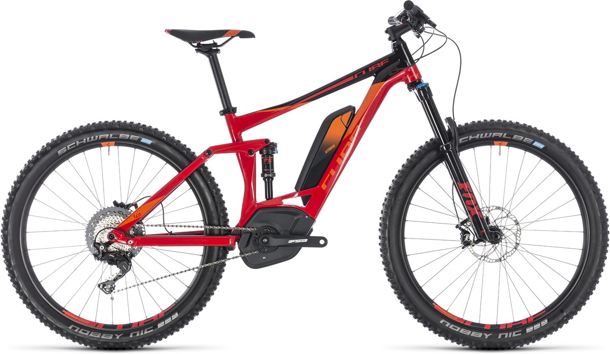 Cube Stereo Hybrid 140 Race 500 27.5" 2018 - Electric Mountain Bike product image