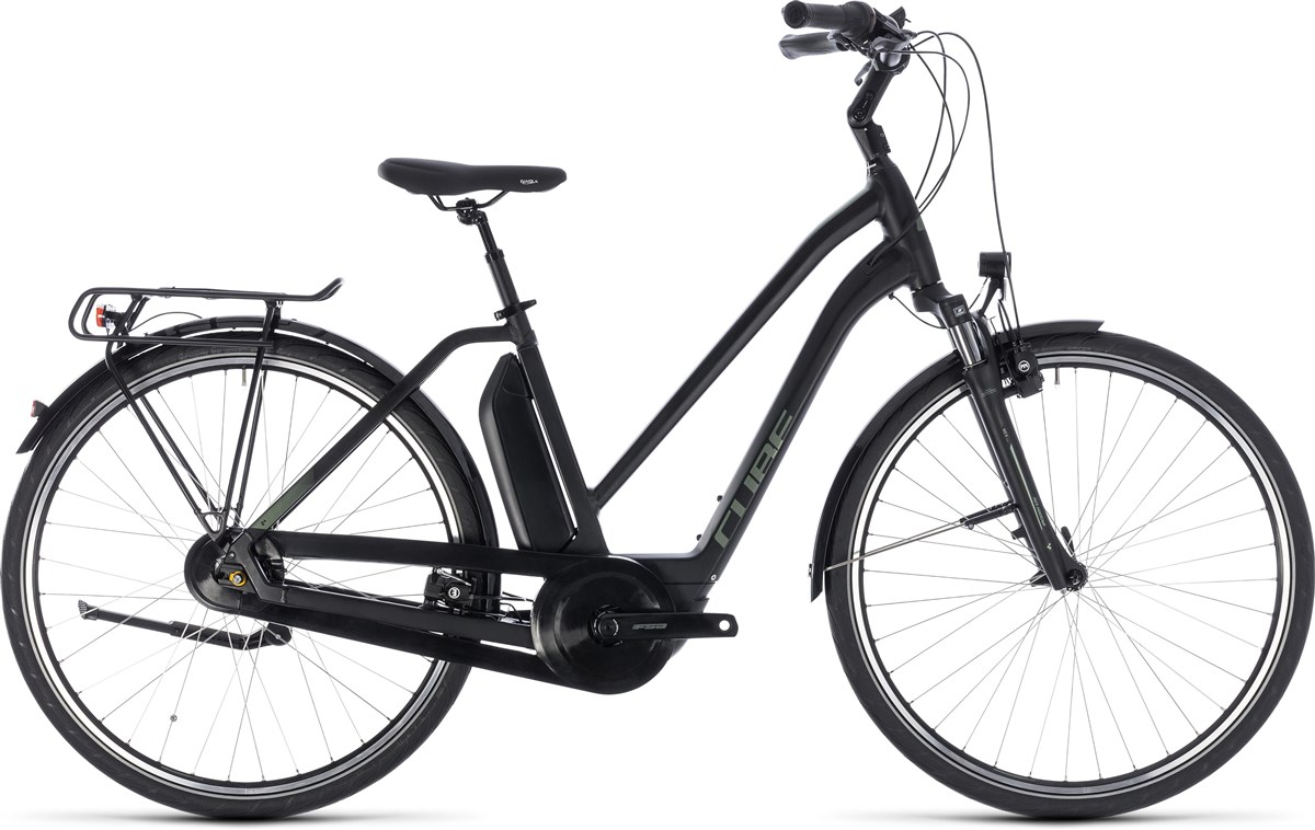 Cube Town Hybrid One 400 Trapeze Womens 2018 - Electric Hybrid Bike product image