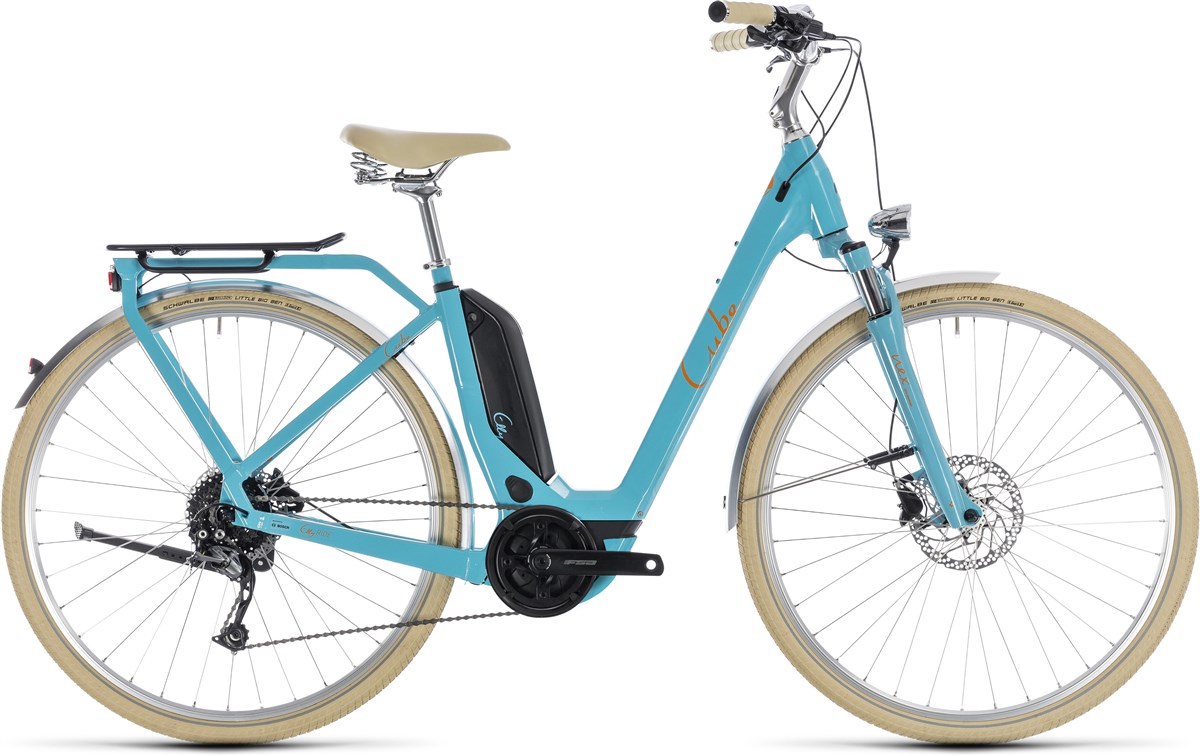 Cube Elly Ride Hybrid 400 Easy Entry 2018 - Electric Hybrid Bike product image