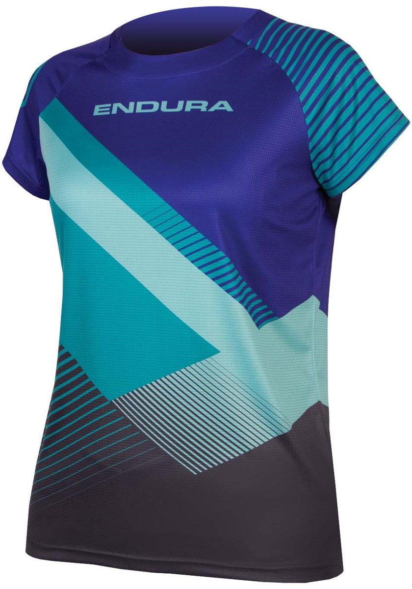 Endura SingleTrack Print Womens Short Sleeve Tech Tee product image