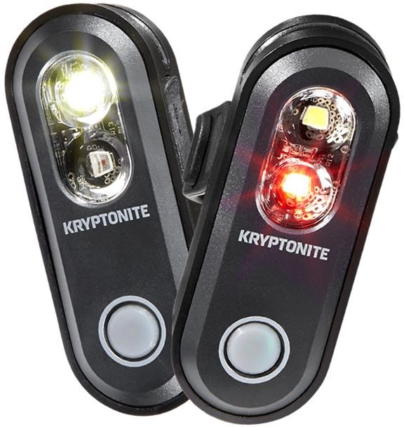 Kryptonite Avenue F-70 & R-35 Dual USB 2-in-1 Light Set product image