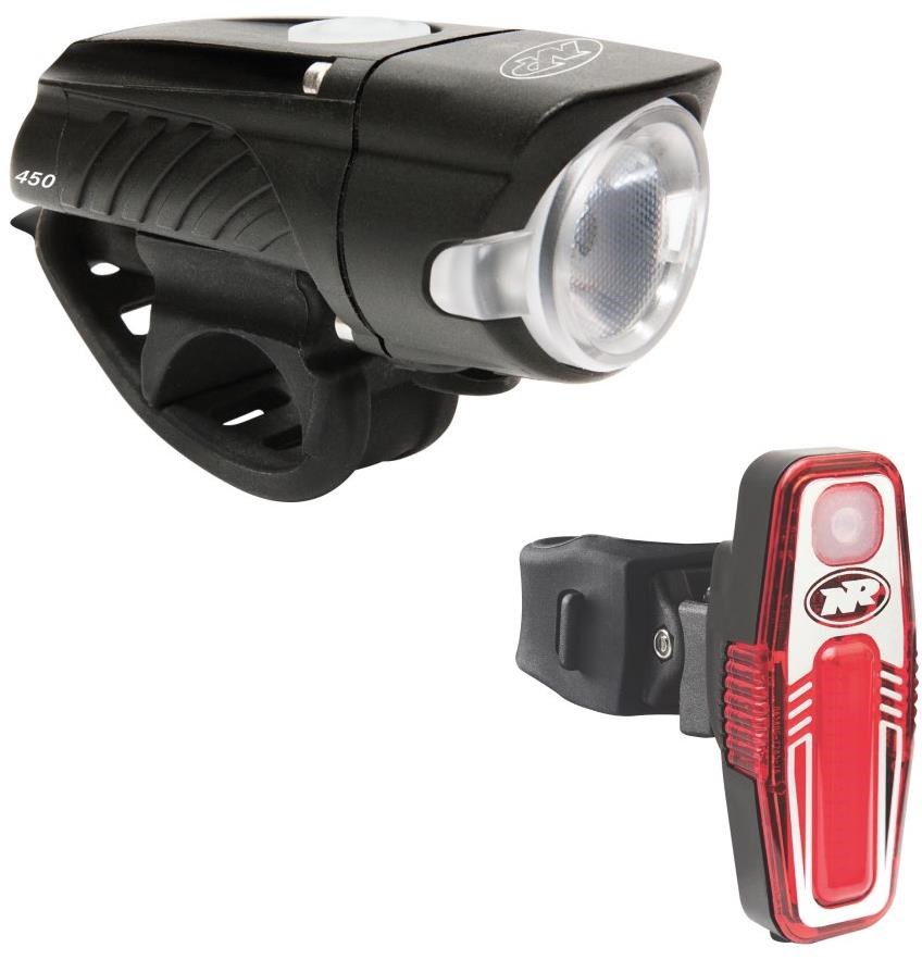 NiteRider Swift 450 / Sabre 80 USB Rechargeable Light Set product image