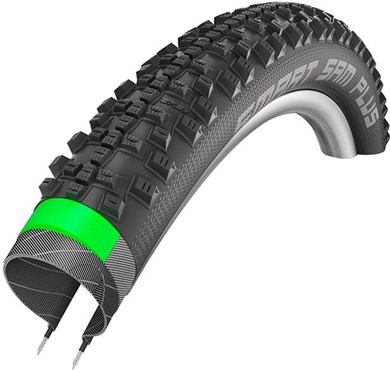 Schwalbe Smart Sam Plus Addix DD GreenGuard Snakeskin Wired 27.5" Tyre