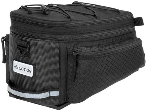 Lotus SH-506D Commuter Expandable Rack Top Bag