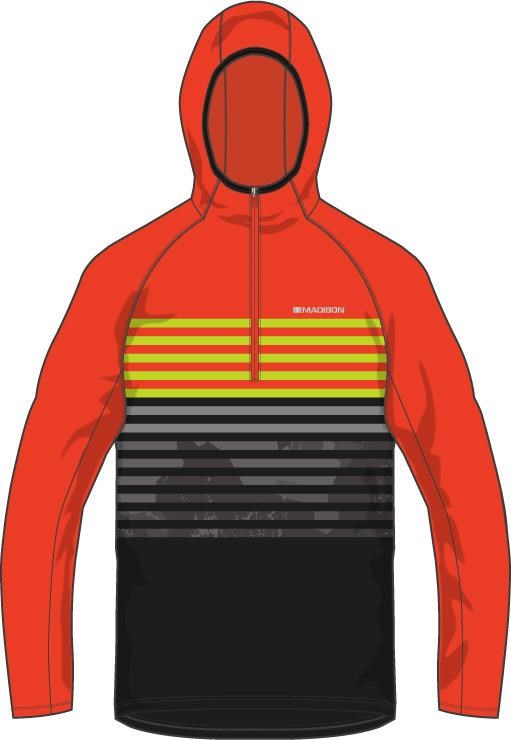 Madison Zen Youth Long Sleeve Hooded Top product image