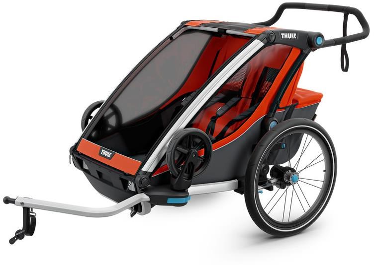 Thule Chariot Cross 2 Double Child Trailer With Strolling Kit product image