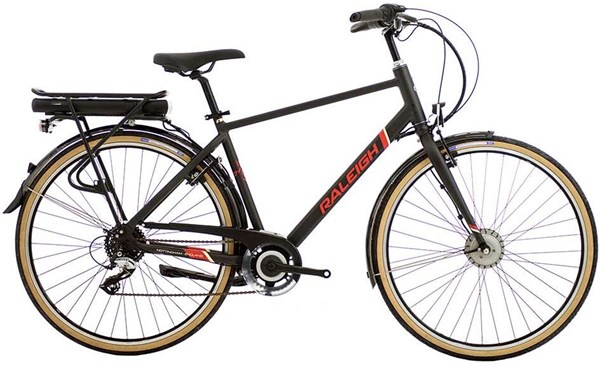 Raleigh - Array E-Motion Crossbar 700c Nearly New Electric Hybrid | City-cykler Raleigh Array E-Motion Crossbar 700c - Nearly New - M 2017 - Electric Hybrid Bike | City-cykler