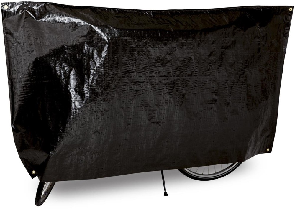 VK Classic Waterproof Single Bicycle Cover Incl. 5m Cord | Tredz Bikes | bike garage