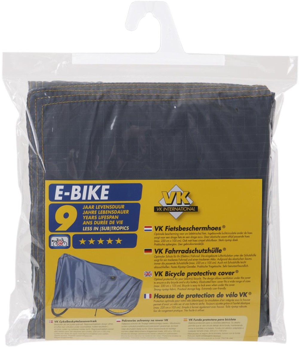 E-Bike Showerproof Single Bicycle Cover with Ventilation image 1