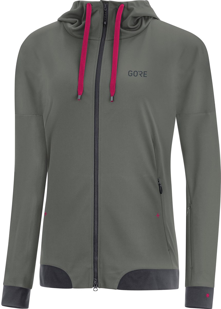 Gore C5 Windstopper Trail Hooded Womens Jacket product image