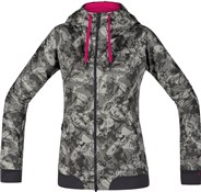 Gore C5 Windstopper Trail Camo Hooded Womens Jacket